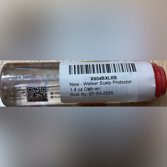 Walker Scalp Protector: Prevents irritation from wig and hairpiece adhesives. - Picture 2 of 2